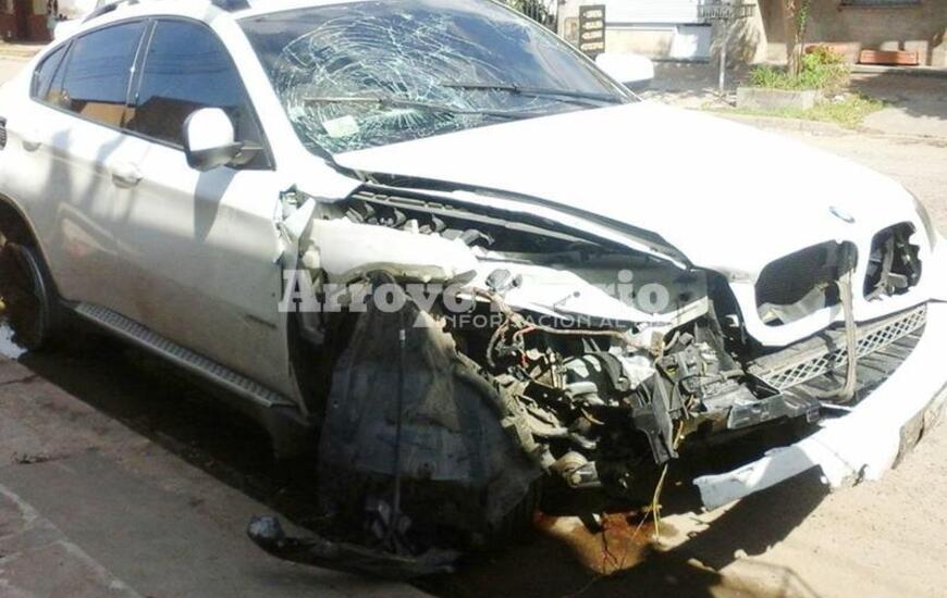 El veh&iacute;culo, cuyo titular es de General Lagos, fue trasladado a la subcomisar&iacute;a 13&ordf;.