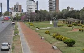 El violento episodio sucedió en el Parque Alem.