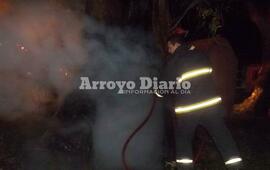 Un móvil con dos hombres a cargo se presentó en el lugar y se controló la situación