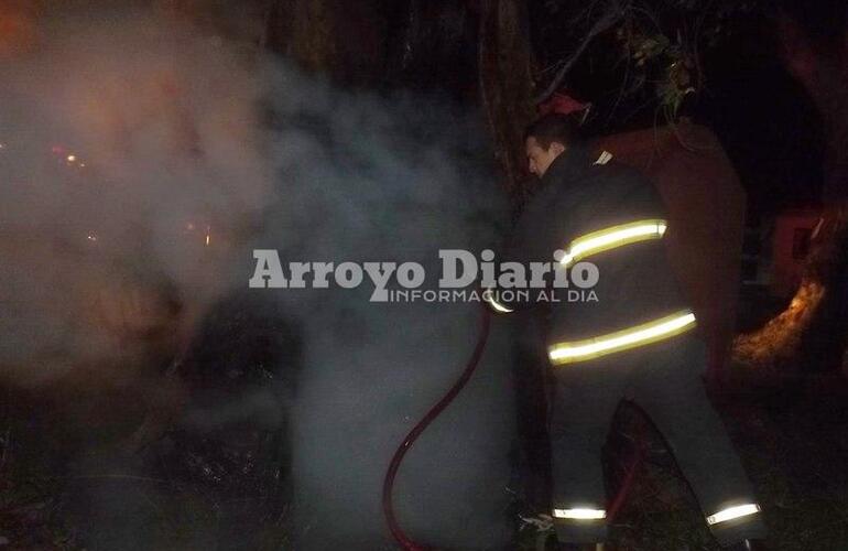 Un m&oacute;vil con dos hombres a cargo se present&oacute; en el lugar y se control&oacute; la situaci&oacute;n