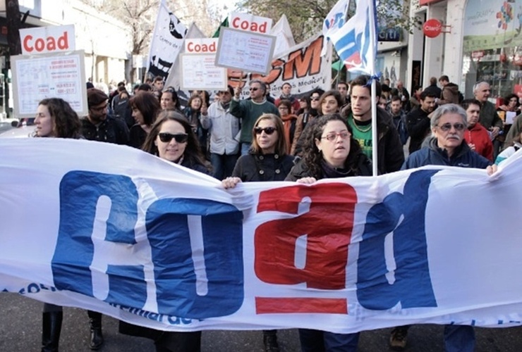 El gremio Coad va al paro por toda la semana. Foto: Archivo Rosario3.com