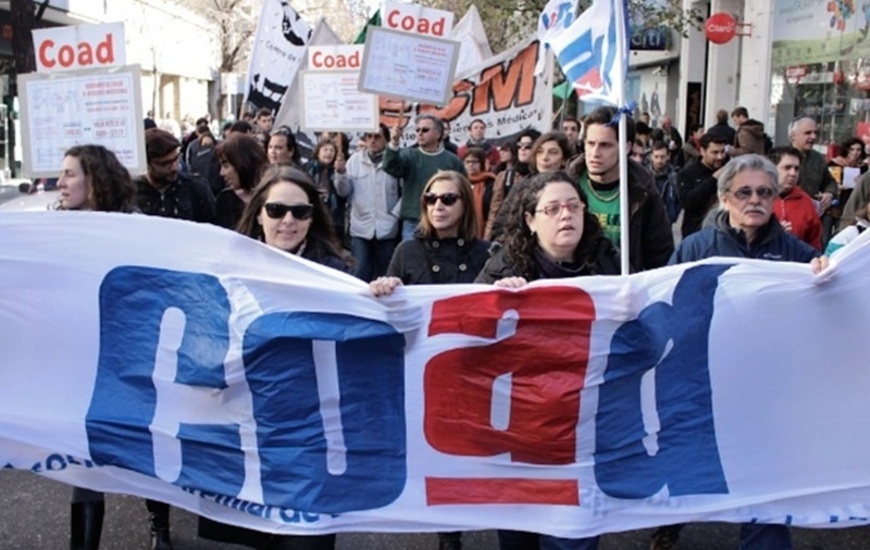 El gremio Coad va al paro por toda la semana. Foto: Archivo Rosario3.com