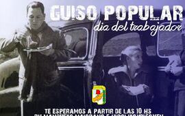 Imagen de Este 1&ordm; de Mayo "Guiso Popular" en Arroyo Seco