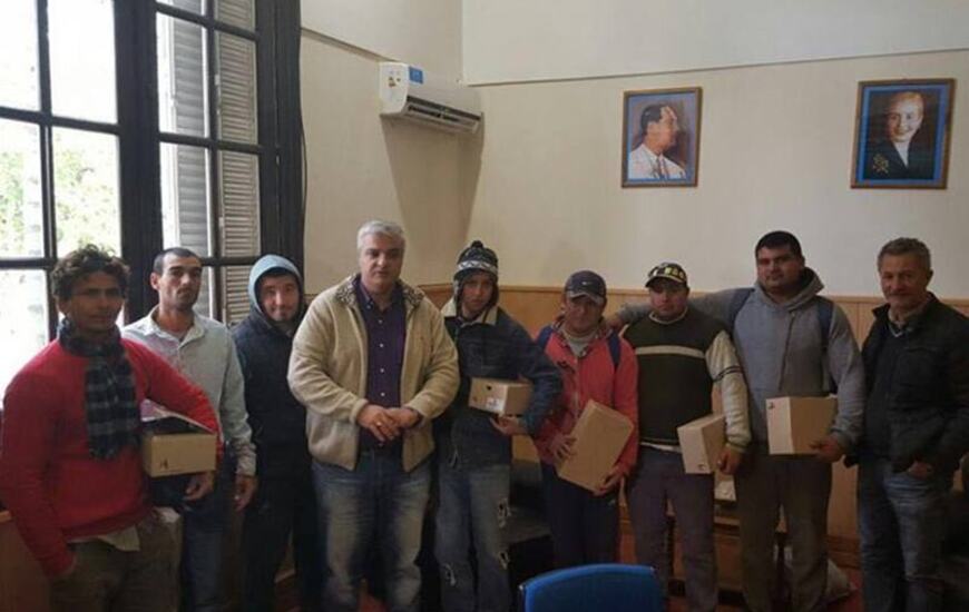 El Secretario de Obras P&uacute;blicas, Horacio Garzia y la Secretaria de Gobierno Municipal, Susana Nieri, tambi&eacute;n participaron del acto de entrega