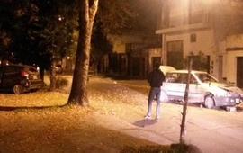 Dos de los autos accidentados. Foto: @HernanAmez