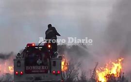 Imagen de Incendio en  Antártida Argentina y Gaboto