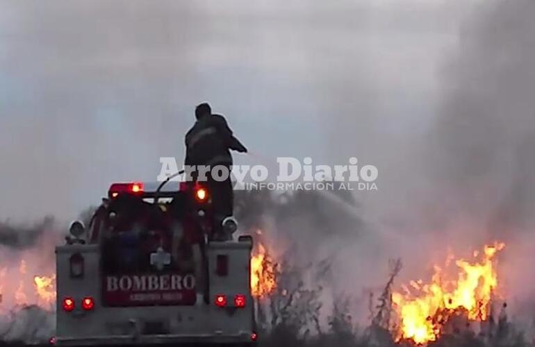 Imagen de Incendio en  Antártida Argentina y Gaboto