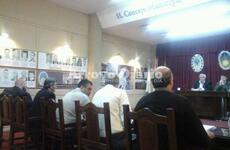 En pleno debate. Los concejales en la sesi&oacute;n p&uacute;blica de este martes