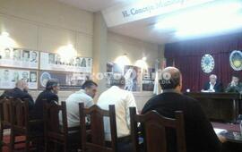 En pleno debate. Los concejales en la sesión pública de este martes