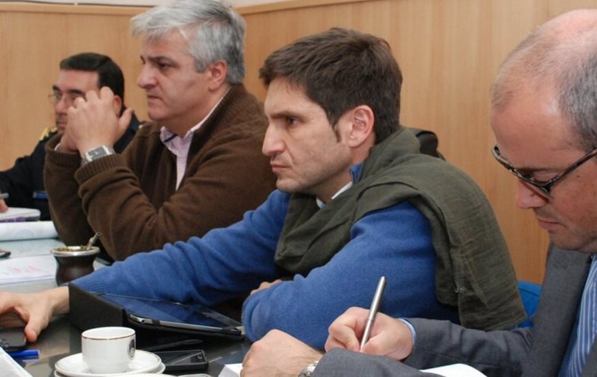 Del encuentro tambi&eacute;n particip&oacute; el ex intendente Dar&iacute;o Gres, quien ahora ocupa el cargo de Director Provincial de &Aacute;reas Metropolitanas. Foto: @DarioGres