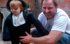 El profe y su familia, ¡súper agradecidos!