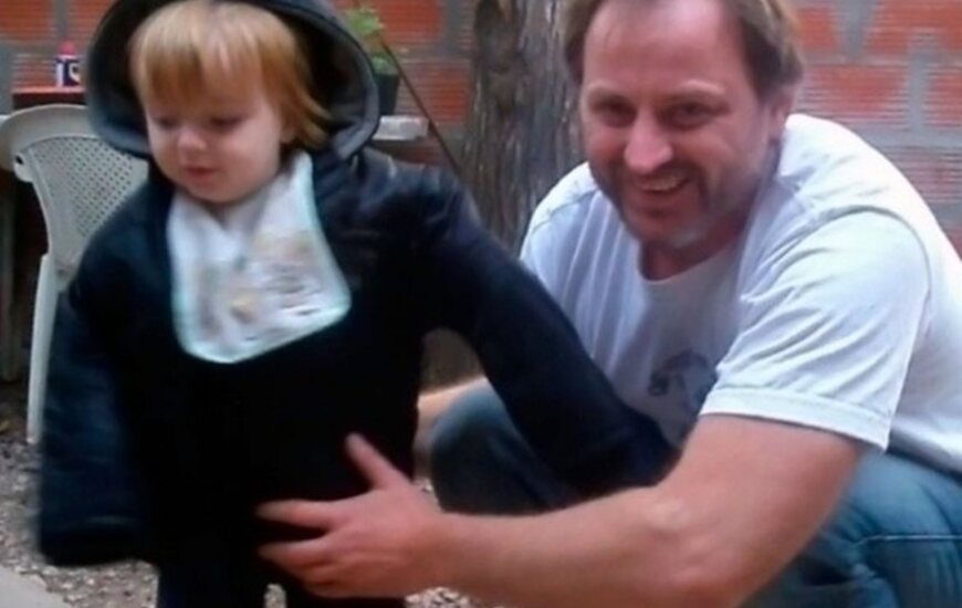 El profe y su familia, &iexcl;s&uacute;per agradecidos!