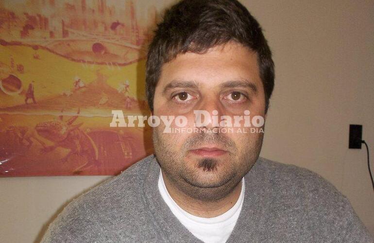 El sucesor. Sebasti&aacute;n Ghione asume el 8 de junio como Secretario General del PJ Arroyo Seco. Foto: Archivo AD