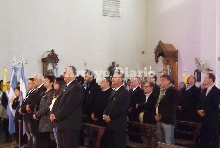 Imagen de 25 de mayo: Se realizó el tedeum en la Parroquia La Asunción