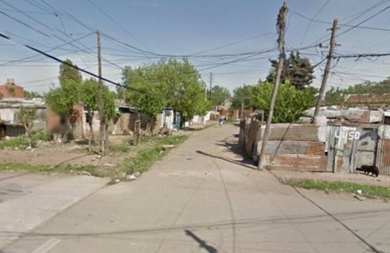 La zona. Lima y Rueda, donde esta ma&ntilde;ana encontraron el cuerpo de la joven asesinada.