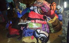 Sobre el procedimiento. Tuvo lugar esta madrugada y el colectivo fue trasladado al destacamento local de Gendarmería