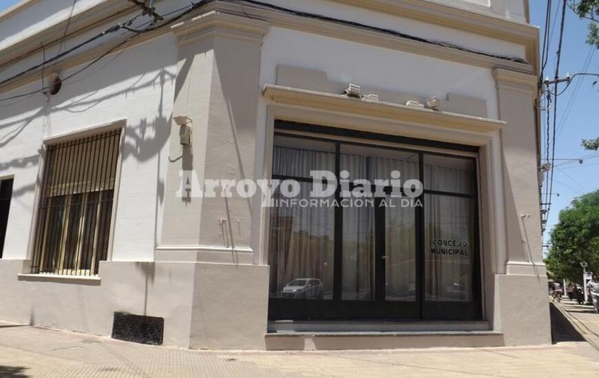Fachada del Concejo Municipal, Arroyo Seco