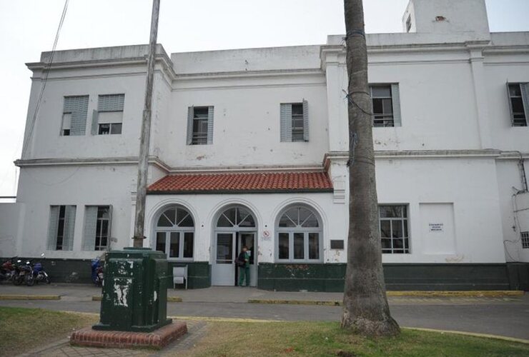 Hospital Roque Sáenz Peña, donde la policía comunitaria trasladó a la beba