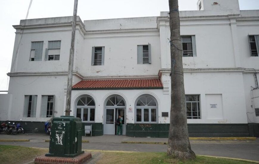 Hospital Roque Sáenz Peña, donde la policía comunitaria trasladó a la beba