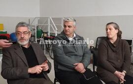 Conferencia. El Dr. Befani estuvo acompañado por el Dr. Nizar Esper y la Directora de Salud Ivanna Grennon; como así también por la Directora del Centro de Salud Diana Luca y la Secretaria de Gobierno Susana Nieri