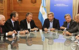 Imagen de Por luz y gas, Lifschitz se reunió con ministros nacionales