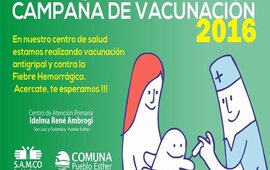 Imagen de Campaña de vacunación en el SAMCo de Pueblo Esther