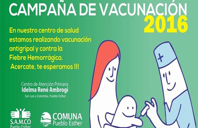 Imagen de Campaña de vacunación en el SAMCo de Pueblo Esther