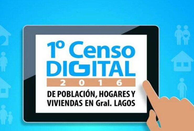 Imagen de Ya está en marcha el Censo Digital en General Lagos