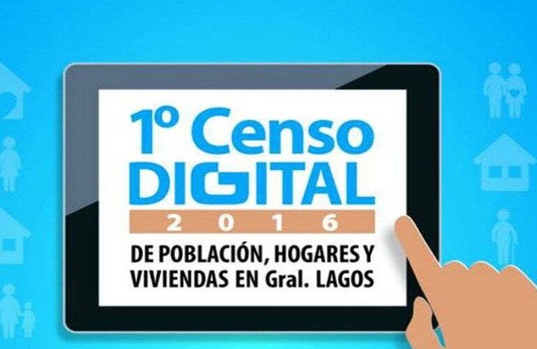 Imagen de Ya está en marcha el Censo Digital en General Lagos