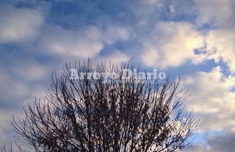 Bien despejado. Cielo celeste para esta jornada de martes