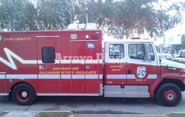 Arroyo Seco cuenta con un cuerpo de bomberos ejemplo en la provincia. Foto: Imagen Ilustrativa