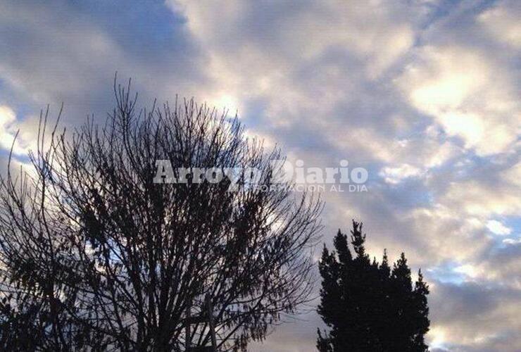 Limpio, limpio. Cielo despejado para el día de hoy.