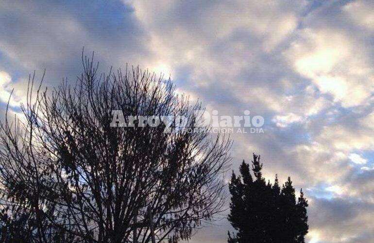 Limpio, limpio. Cielo despejado para el día de hoy.