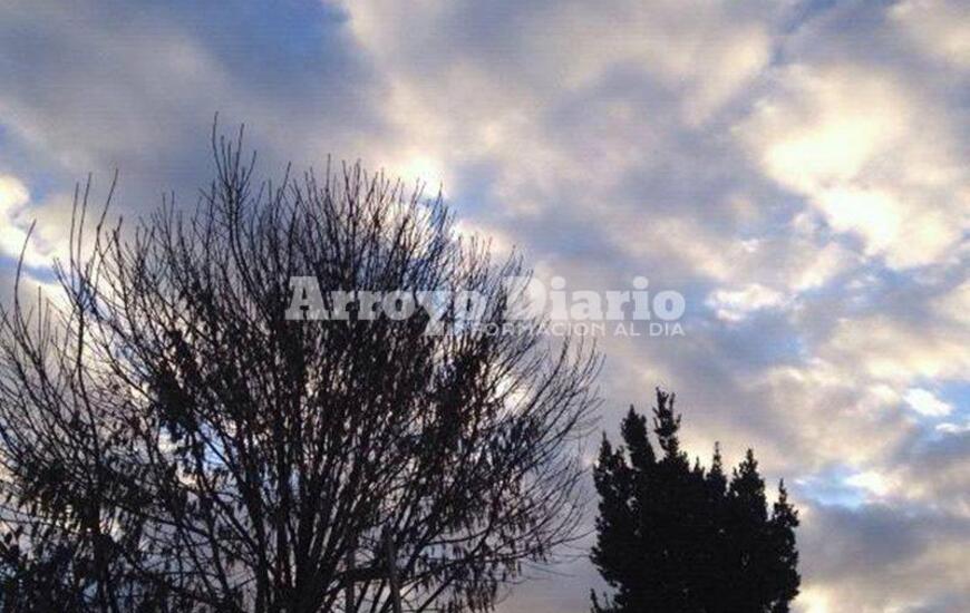 Limpio, limpio. Cielo despejado para el día de hoy.