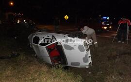 Amargado. El conductor del coche se mostró acongojado con la circunstancia vivida.
