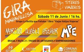 Imagen de Mercado Pueblo Esther con función especial de Títeres