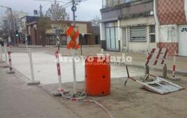 Transitar con precaución. Esta es la mayor recomendación ya que el tránsito está cortado en una sola mano y es fluído en distintos horarios del día.