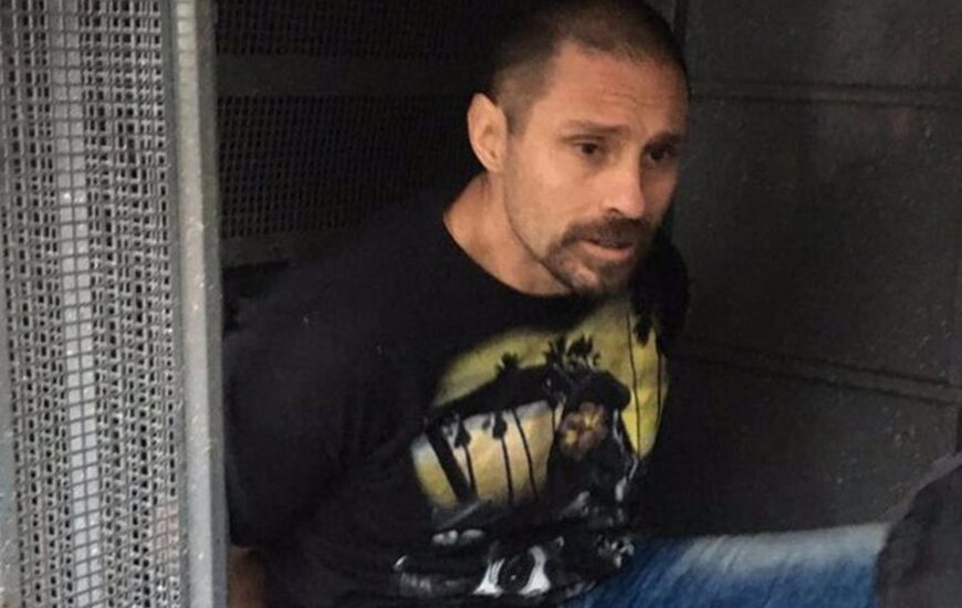 Ibar Pérez Corradi tras ser detenido