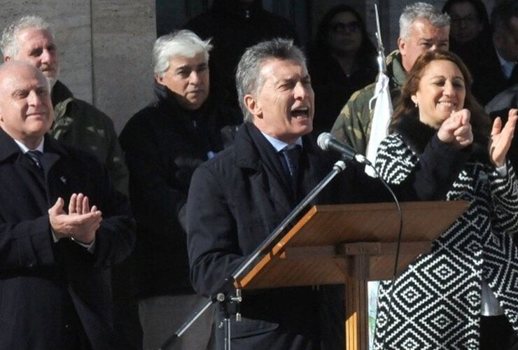 Hace días. Macri estuvo esta semana en Rosario, y podría volver la próxima Foto: Télam