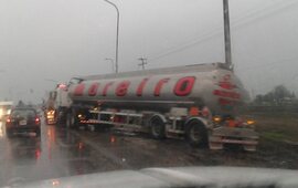 En Fighiera. Imagen enviada por un vecino.