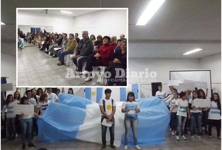 Imagen de La Escuela 415 brilló en la presentación de la Semana de la Independencia