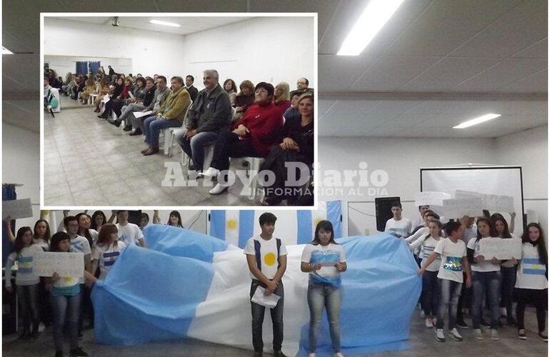 Imagen de La Escuela 415 brilló en la presentación de la Semana de la Independencia