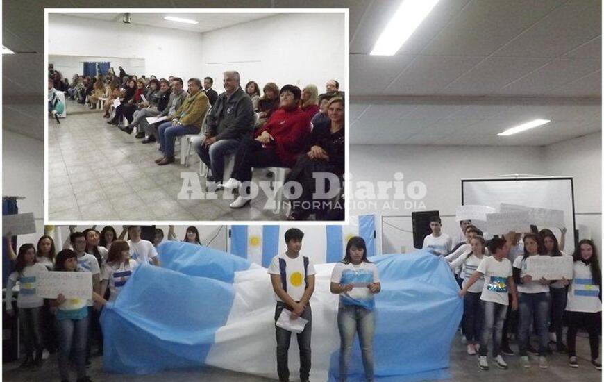 Imagen de La Escuela 415 brill&oacute; en la presentaci&oacute;n de la �Semana de la Independencia�