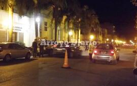 Con apoyo. Los inspectores de Tránsito Municipal trabajaban en operativos junto a Gendarmería o Comando Radioeléctrico
