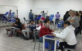 En el SUM. En este sector del Centro Cultural se realizó esta primera actividad en Arroyo Seco