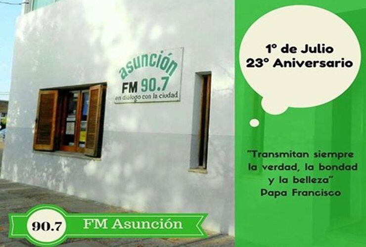 Imagen de FM Asunción celebra su 23° aniversario