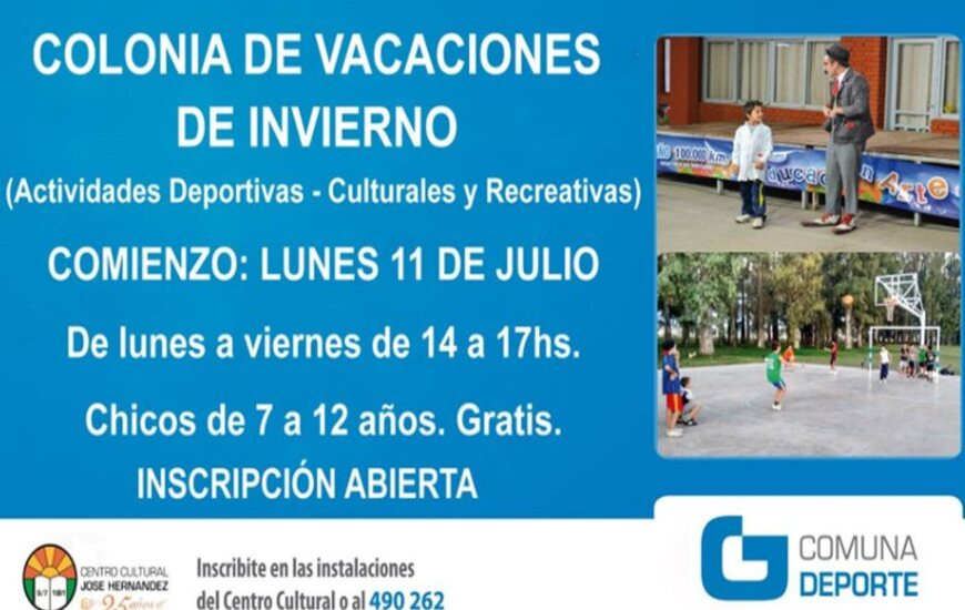 Imagen de Colonia de vacaciones de invierno en General Lagos
