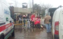 Imagen de Una mujer herida tras accidente