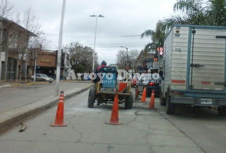 Precaución. Se recomienda circular por esta zona a velocidad moderada y prestando atención.