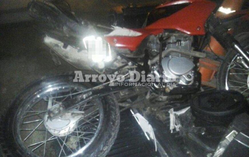 Procedimiento de rutina. La moto fue trasladada a sede policial donde quedó bajo resguardo